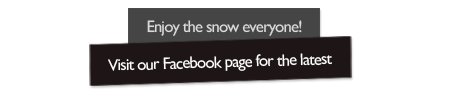 Visit our Facebook for the latest info